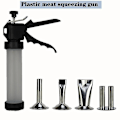 Miniatyrbillede 1 af 3: Jerky Maker-pistol med 4 rustfrie dyser Hwy