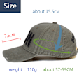 Miniatyrbilde 4 av 4: DSQ2 baseballcaps for menn ICON bokstavhatt Army green-FS1- Army green Adjustable