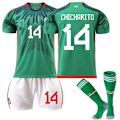 Miniatyrbilde 2 av 3: 22-23 New Mexico hjemmetrøye treningstrøye fotballtrøye - Perfet CHICHARITO 14 CHICHARITO 14 XL