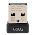 Miniatyrbilde 1 av 2: USB-mottaker 2,4 GHz trådløs stabil signal liten bærbar holdbar ABS metall musadapter for G502 Lightspeed-mus