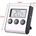 Miniatyrbild 2 av 4: Digital Kylskåpstermometer Frysskåpstermometer