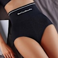 Miniatyrbillede 1 af 10: Højtaljede trusser med numseløftende effekt Tights SORT L Black-FS2- Black L