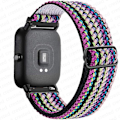 Miniatyrbillede 1 af 5: 20mm/22mm Rem til Amazfit Gts 4//2/2e/3/gts2 Mini/gtr 4/3/pro/gtr2/47mm/stratos Nylon Elastisk Urrem Amazfit Bip Rem Bohemia stribe Bohemia strip 20mm