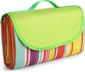Waterproof Picnic Blanket 200 x 195 cm, Large Camping Blanket, Sandproof Beach Mat, Portable with Handle