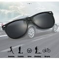 Miniatyrbillede 3 af 6: Solbriller Clip-On/Flip-On Polariserende UV-briller
