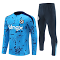 Pikkukuva 1 / 2: 2425 Chelsea FC Jalkapallopaita Pitkähihainen Treenisetti Aikuisten ja Lasten Light blue/camouflage Light blue/camouflage 18