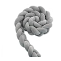 Miniatyrbilde 1 av 7: Baby roterende rekkverk seng, sengeskinnedekorasjon, håndlaget trestrenget flette Lys grå Light gray-X45- Light gray 1 meter