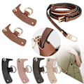 Miniatyrbild 3 av 7: Väska Transformationstillbehör för Longchamp Mini Väska Remmar Stansfri Axelrem i Äkta Läder Crossbody Konvertering Hängspänne 1247