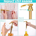 Miniatyrbillede 5 af 5: 5 stk. Kaffe 750ML Dispenser Sirupspumpe Pumpe Topper Disp 5pcs