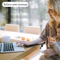 Miniatyrbillede 4 af 5: Justerbar Armstøtte til Computer, Ergonomisk Håndledsstøtte