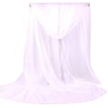 Pikkukuva 2 / 2: Naisten yksivärinen kesäinen silkkihuivi poncho Valkoinen-FS2- White 165*85cm