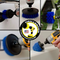 Miniatyrbild 4 av 4: Borstsats för skruvdragare, 5 delar