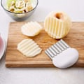 Miniatyrbilde 5 av 5: Pommes Frites Kutter Grønnsak Potetgull Lager Skreller Bølgete