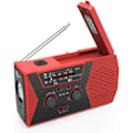 Miniatyrbilde 3 av 4: Multifunksjonell radio, bærbar utendørs nødradio med solcelle