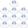 10 Pieces Suction Cups, Suction Cup for Glass Table, Mini Suction Cup, Transparent Suction Cups, Small Suction Cups, for Various Smooth Surfaces, Glass, T-FS-