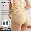 Miniatyrbillede 4 af 5: Højtaljede Shapewear Trusser Sømløse Dame Trusser Hofteløft S Hudfarve-FS2- Komplexion XL
