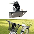 Miniatyrbillede 3 af 5: 1/2 For Cykel Quick Release Bracket Front Vandtæt beslag sort Short black Short 1 Pc