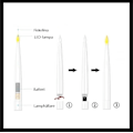 Miniatyrbild 2 av 6: 12-Pack Floating Candles – LED Lights with Wand-X43-