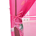 Miniatyrbild 3 av 5: Flickor Lektält Rosa Prinsesslott Pop Up-tält Inomhus Utomhus Lek [C]