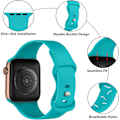 Miniatyrbillede 2 af 5: Silikonerem Kompatibel Apple Watch Rem 42 45mm
