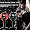 Miniatyrbild 4 av 5: Skrivbordsboxningsboll - Stressboll med Sugpropp -X42- Black