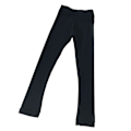 Miniatyrbilde 4 av 5: 1/2/3/5 Skøytetights Krystallglitrende Bukser Kunstløp Helt Svart 160cm Pure Black 160cm 1 Pc