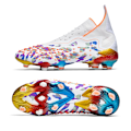 Miniatyrbilde 2 av 5: Fotballsko Herre Assassin 15 Lavprofil Tf Broken Nails Barn Match Treningssko Ag Lange Negler Kunstgress Lær Fotballsko Grå Oransje Gray Orange 44
