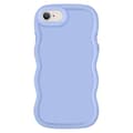 Etui til iPhone 7, 8, SE 2020, SE 2022 - Stødsikker Silikone - Lavendel - Mat Overflade - Moderne Design Violett
