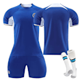 Pikkukuva 1 / 2: 23-24 Chelsea hem barnens student träningsdräkt tröja idrottslag uniform no number no number M