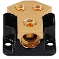 Miniatyrbilde 2 av 5: Strømbryter, Fordelingsblokk 1 Inngangskaliber 0/2/4 med 2 Utgangskaliber 4/8 for Effektforsterker, Effekt Audio Distribusjon for Bil Audio
