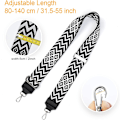Miniatyrbillede 3 af 5: 1 justerbar taskerem, 5 cm bred, 80-140 cm lang. Justerbar taskerem til håndtasker, skuldertasker, DIY-tilbehør til dametasker - FS1-