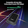 Miniatyrbilde 3 av 5: 5G bærbar mobil hotspot-router, 2100 mAh batteri, plug and play, egnet for reise