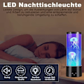Miniatyrbild 5 av 5: RGB-simulerad manetlampa för akvarium - skapar en lugnande atmosfär