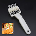Miniatyrbilde 4 av 10: Bakeware Pizzahjul Pizza Punch Pin Wheel Kjekshjul Pin Egnet for husholdningsredskaper Hjem kjøkken Small