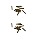 Pikkukuva 2 / 5: 1/2/3 10 settiä 14x3 mm bajonetti painonappi nahkajohtojen päät 2Set