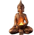 Feng Shui Meditation Buddha Statue, Buddha Crafts, Zen Garden Buddha Statue Sculpture, for Home Decor