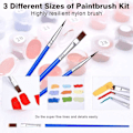 Miniatyrbild 5 av 7: DIY Paint by Numbers för vuxna nybörjare, vuxenmålning efter nummer