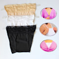 Miniatyrbillede 3 af 4: 3 stk Dekolleté Sikker Snap-On Mock Camisole Spids Åndbar Strækbar til Kvinder