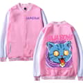 KPop Demon Hunters Kids Rosa Baseballjacka – Höst Vinterkappa för Flickor pink 10 150