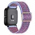 Miniatyrbilde 1 av 5: 20mm/22mm Rem for Amazfit Gts 4//2/2e/3/gts2 Mini/gtr 4/3/pro/gtr2/47mm/stratos Nylon Elastisk Klokkereim Amazfit Bip Rem Lilac-FS1- Lilac 20mm