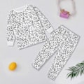 Miniatyrbillede 1 af 2: Kreative Børn DIY Graffiti Pyjamas Sæt, Farvelæg Dine Egne Natdragter Pyjamas til Drenge & Piger - Perfekt Rocket-X42- Rocket 3-4Years