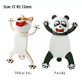 Pikkukuva 5 / 10: Eläinten kirjanmerkit Kirjanmerkit PANDA PANDA Panda Panda