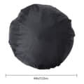 Waterproof Cover 112 cm Outdoor Round Black Round Cover for Patio Fire Pit-FS-
