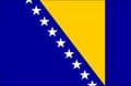 Flag - Bosnien 100 100 Bosnia
