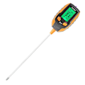 Miniatyrbilde 4 av 5: Jord PH-måler 4-i-1 Jordtester Fuktighet Digitalt Plante Termometer Test Fuktighetsmåler for Stueplanter Hager Plener