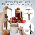 Miniatyrbillede 4 af 5: 5 stk. Kaffe 750ML Dispenser Sirupspumpe Pumpe Topper Disp 5pcs