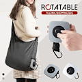 Miniatyrbilde 3 av 3: Roterende handlepose, sammenleggbar bærbar handlepose, mat