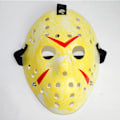 Pikkukuva 1 / 6: Halloween-juhlan Jason Voorhees -maalattu jääkiekkomaski Yellow