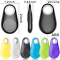 Miniatyrbillede 4 af 4: GPS Mini Tracker til Hund / Kat / Nøgler Hvid 3-Pak-FS1- 3-Pack