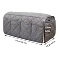 Miniatyrbilde 3 av 10: Sofa Organizer Sofa Armlene Organizer GRÅ gray